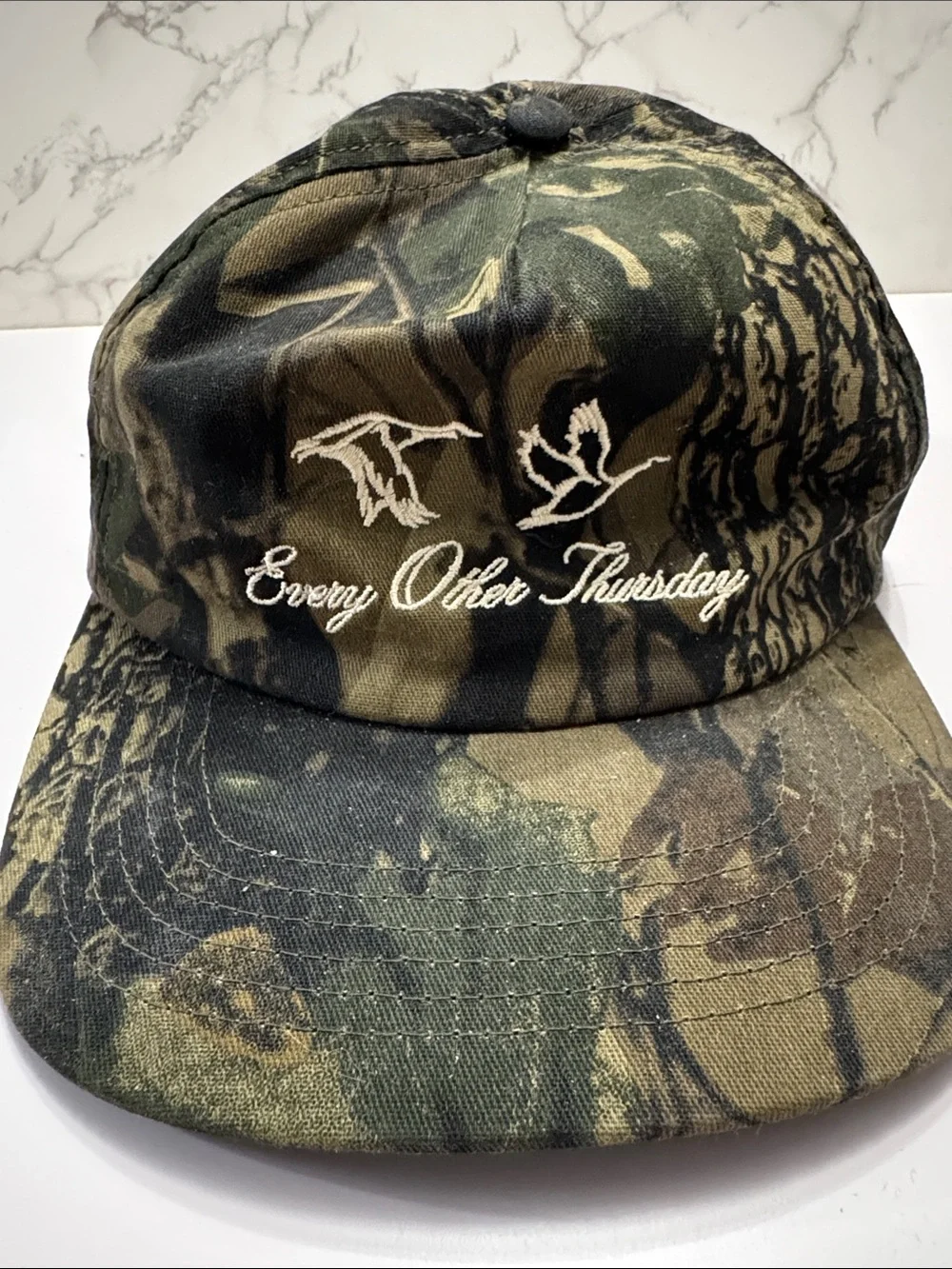 Every Other Thursday Camouflage Baseball Cap - Brand New - Picture 2 of 4